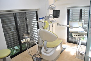 浮田歯科医院の診療室